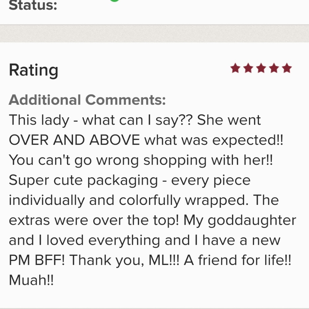 Love notes received 😊❣❣❣❣